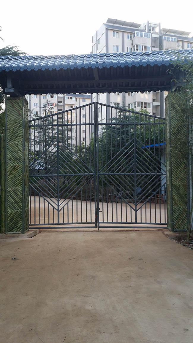 会所竹艺门